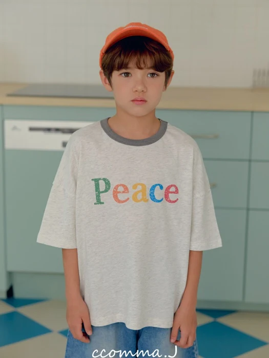 Peace Rain Short Sleeve Tee Peace Rain Short Sleeve Tee