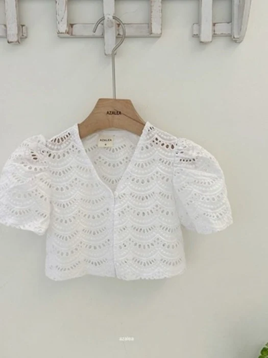 White Embroidered Bolero