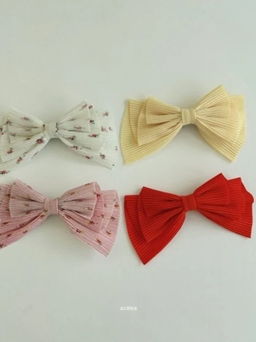 Pleated Ribbon Hairpin