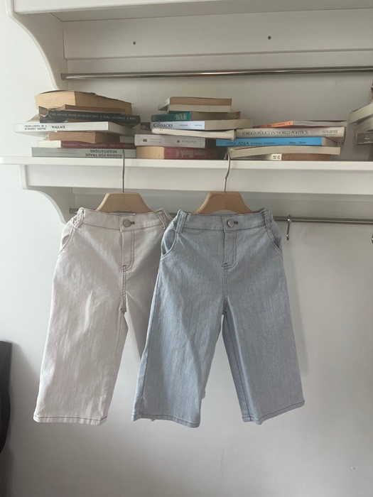 Two Color Span Pants Two Color Span Pants
