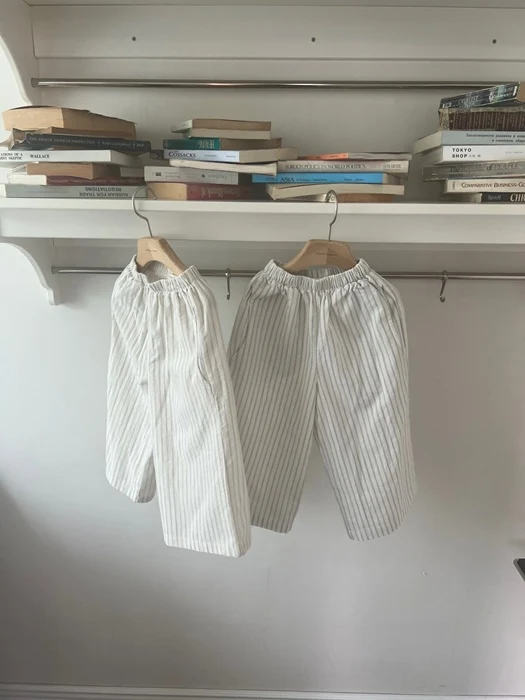 Stripe Wide Pants Stripe Wide Pants
