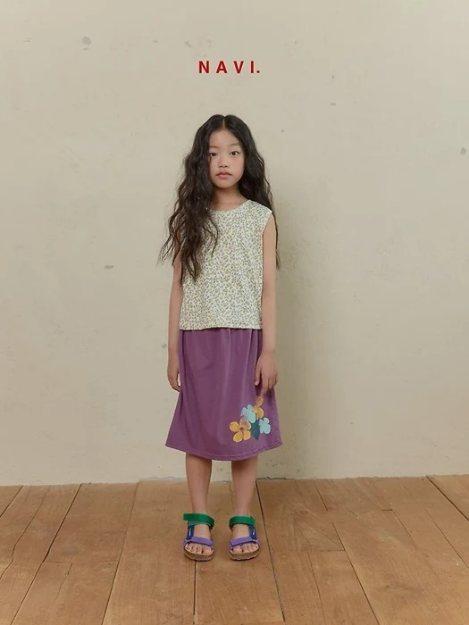 Collar Flower Skirt Collar Flower Skirt