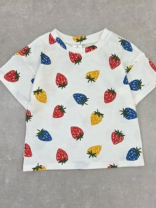 Color Strawberry Tee Color Strawberry Tee