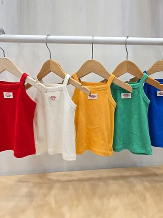 Label Sleeveless Tee Label Sleeveless Tee