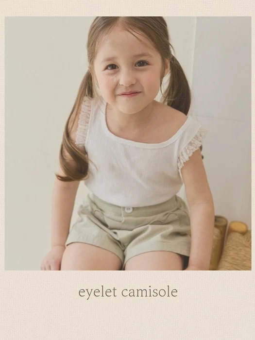 Eyelet Sleeveless Top