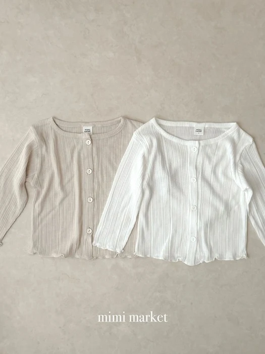 Rib Cardigan