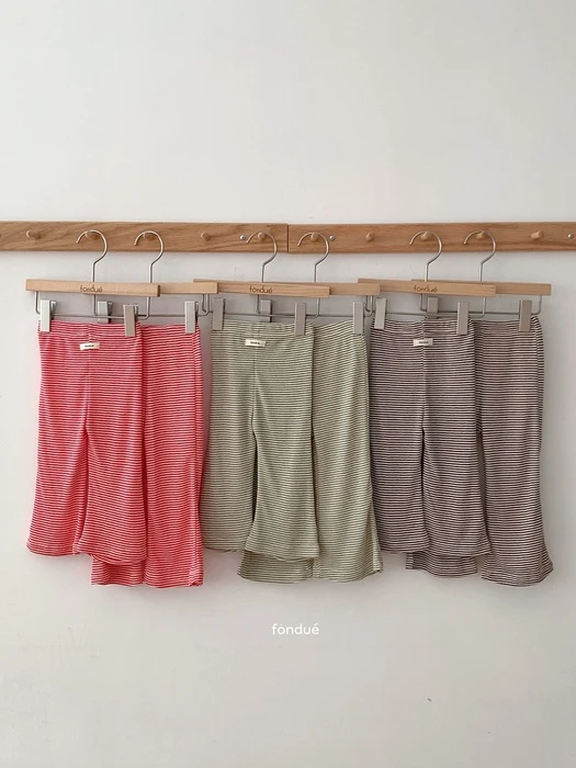 Color Line Bootcut Pants