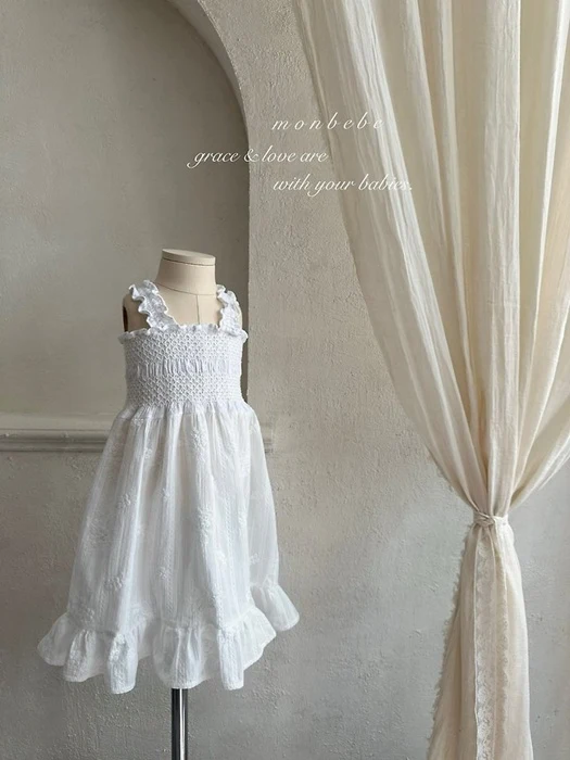 Lace Smock One-piece