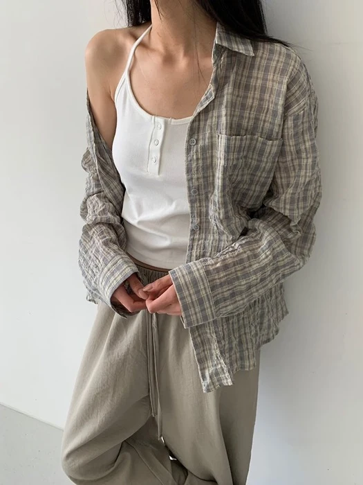 Mono Check Shirt Mono Check Shirt