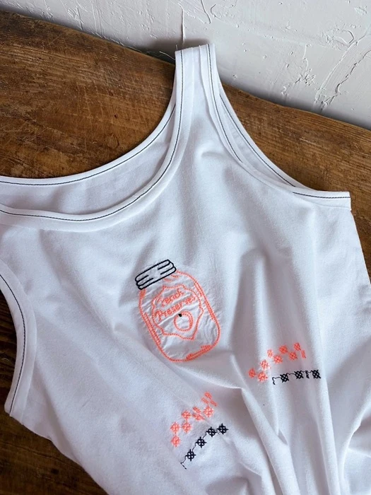 Glass Sleeveless Top