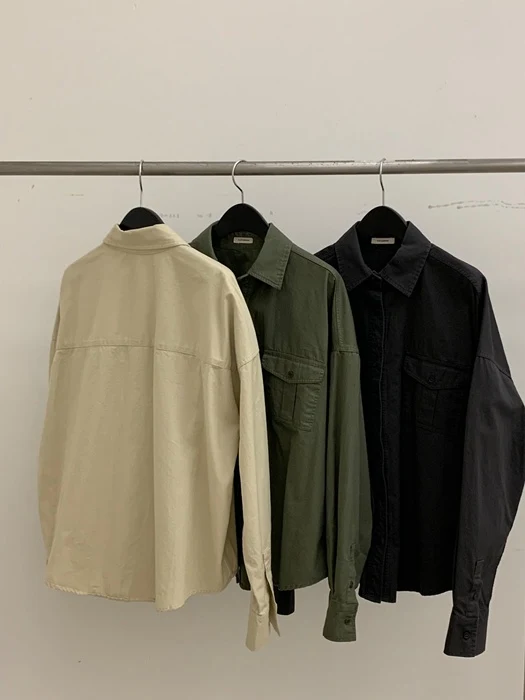 Pocket Washed Shacket Pocket Washed Shacket