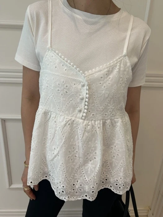 Punching Bean Sleeveless Top Punching Bean Sleeveless Top