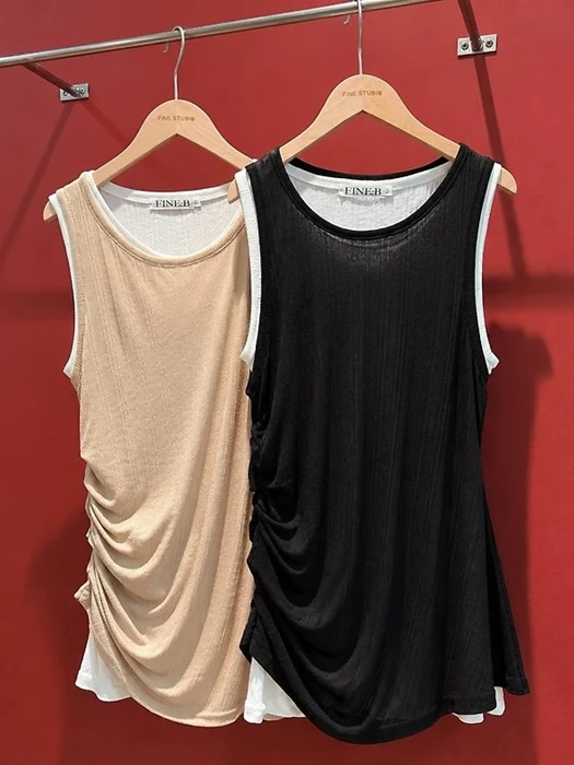Double Sleeveless Top Double Sleeveless Top