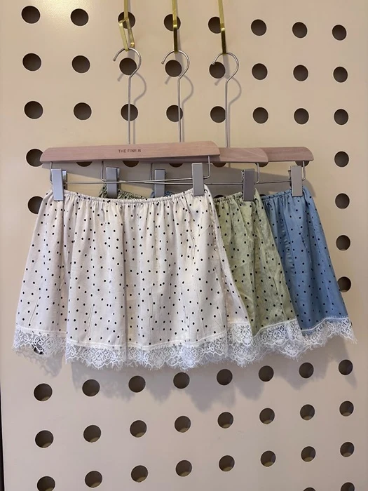 Dot Wrap Skirt