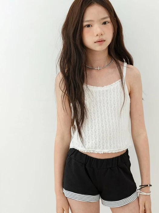 Punching Lace Sleeveless