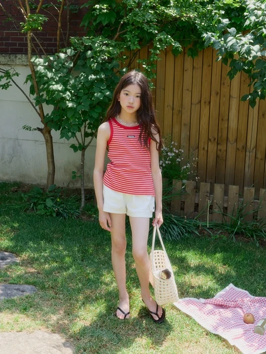 Slit Sleeveless Tee Slit Sleeveless Tee