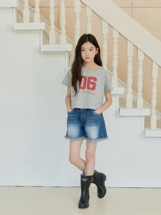 Cutting Denim Shorts