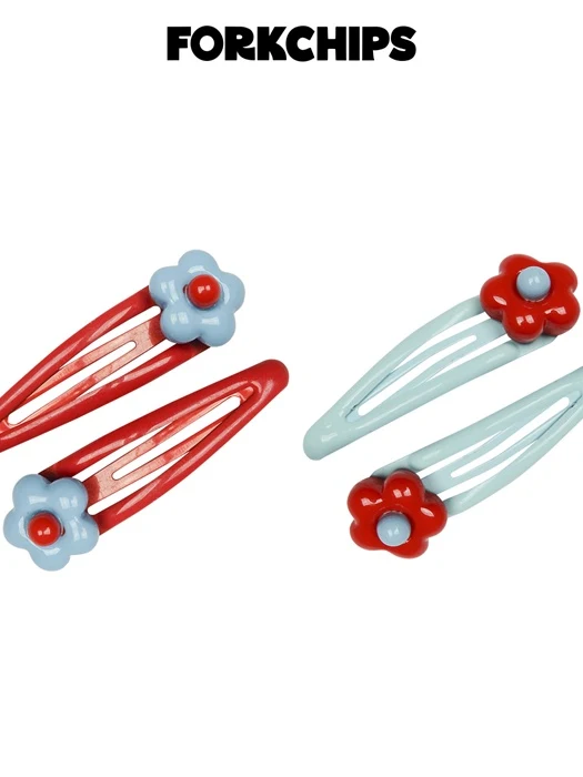 Rolly Flower Snap Hairpin Rolly Flower Snap Hairpin