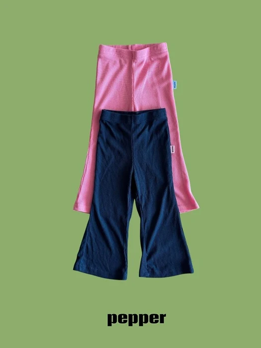 Cherry Pink Bootcut Pants
