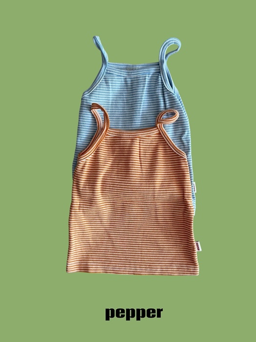 Cheese Stripe Sleeveless Cheese Stripe Sleeveless