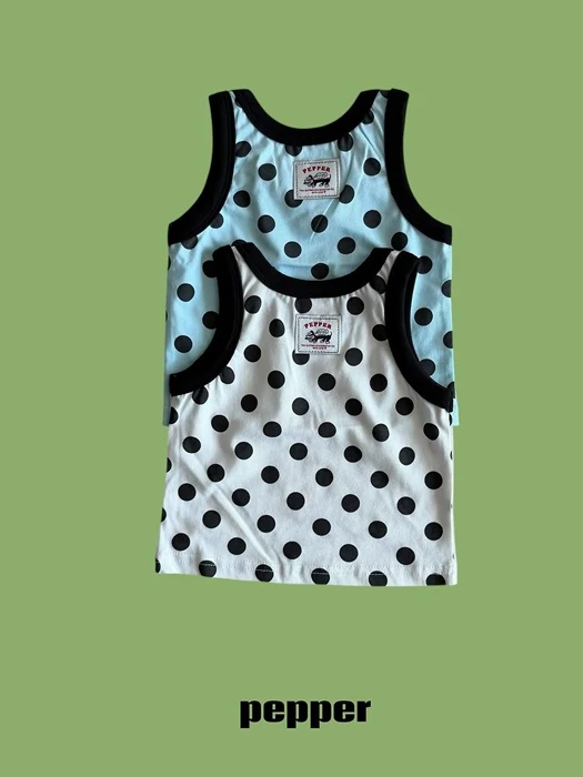 Bonbon Dot Sleeveless Bonbon Dot Sleeveless