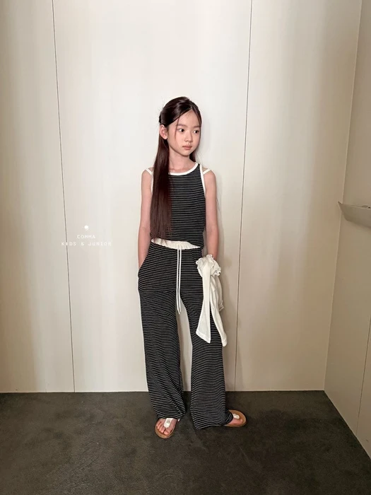 Stripe Sleeveless Stripe Sleeveless