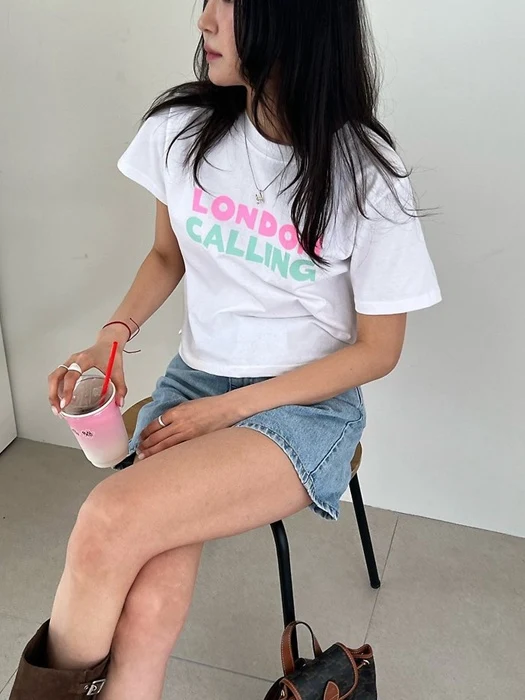 Calling Crop Tee