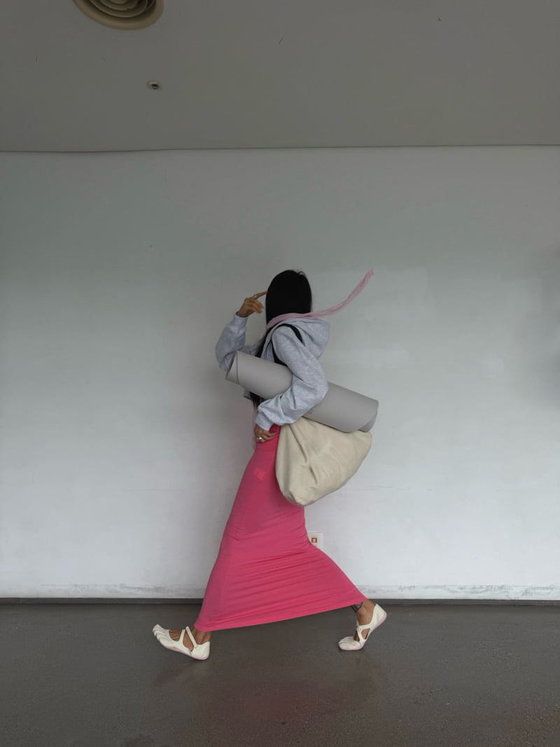 Abbeylee - Korean Women Fashion - #momslook - Waist Shirring Skirt - 8