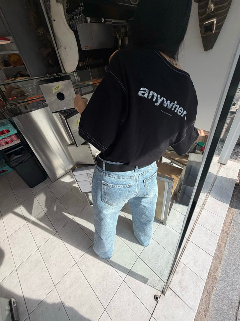 Abbeylee - Korean Women Fashion - #momslook - Slub Stitch Tee