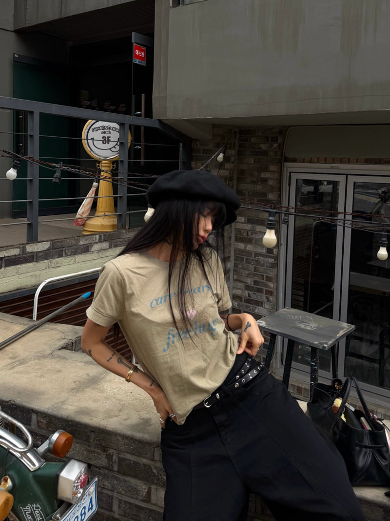 Abbeylee - Korean Women Fashion - #momslook - Teddy Vintage Tee - 11