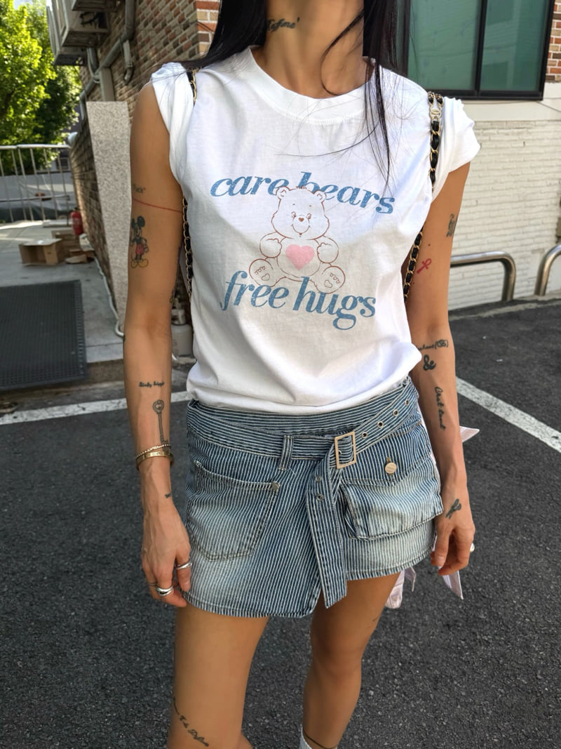 Abbeylee - Korean Women Fashion - #momslook - Teddy Vintage Tee - 5
