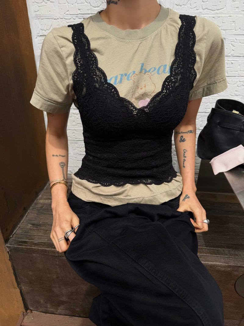 Abbeylee - Korean Women Fashion - #momslook - Kate Lace Top - 2