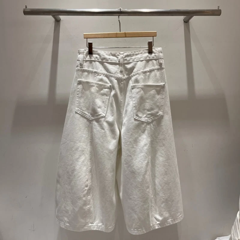 Abbeylee - Korean Women Fashion - #momslook - Bermuda Balloon Pants - 11