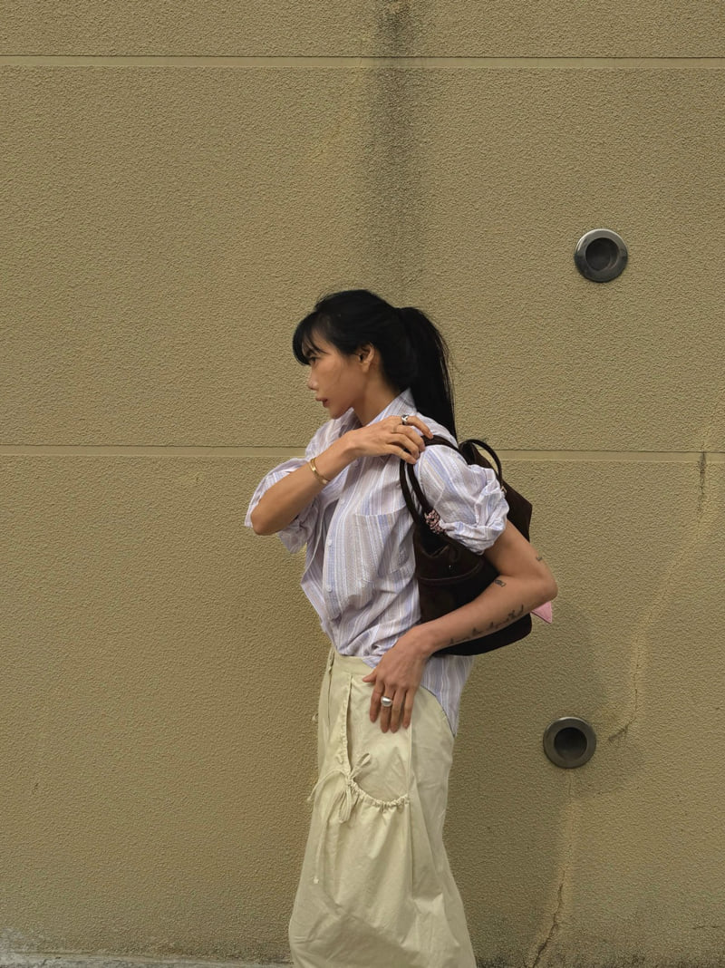 Abbeylee - Korean Women Fashion - #momslook - Candy Summer Shirt - 9