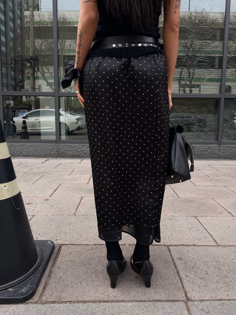 Abbeylee - Korean Women Fashion - #shopsmall - Silky Flow Skirt - 7