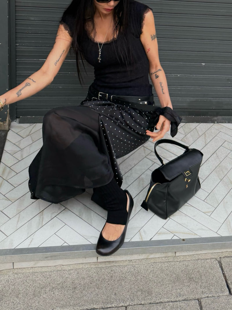 Abbeylee - Korean Women Fashion - #thelittlethings - Silky Flow Skirt - 9