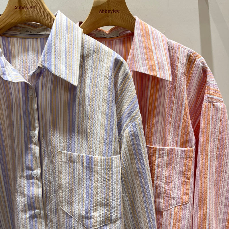 Abbeylee - Korean Women Fashion - #vintageinspired - Candy Summer Shirt - 11