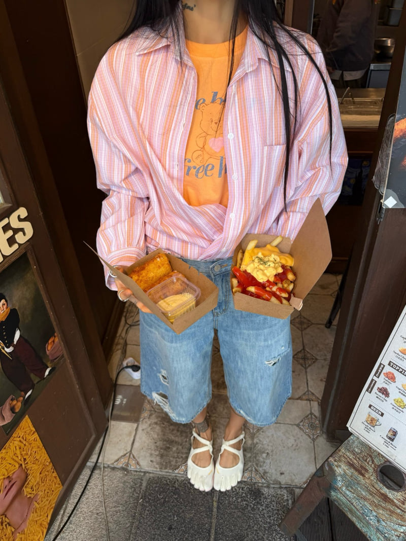 Abbeylee - Korean Women Fashion - #vintagekidsstyle - Candy Summer Shirt - 12