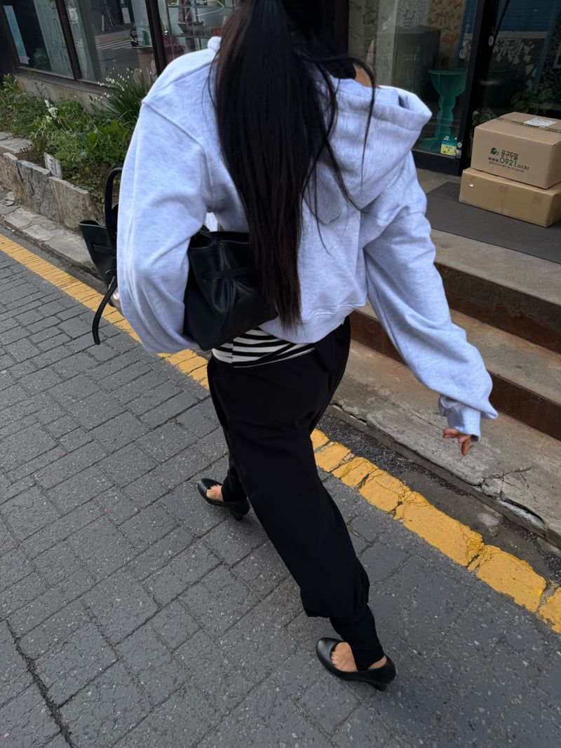 Abbeylee - Korean Women Fashion - #womensfashion - Love Cubic Hooded Jacket - 8
