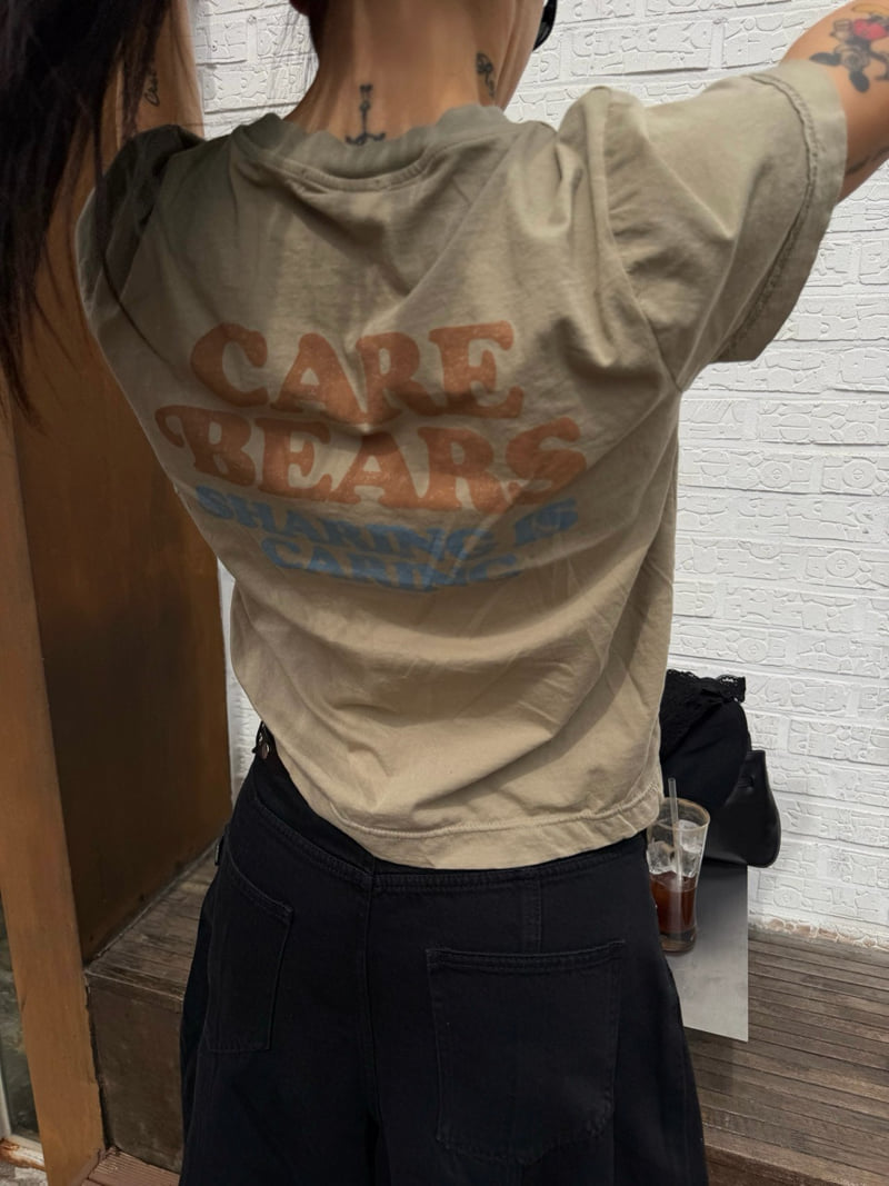 Abbeylee - Korean Women Fashion - #womensfashion - Teddy Vintage Tee - 10