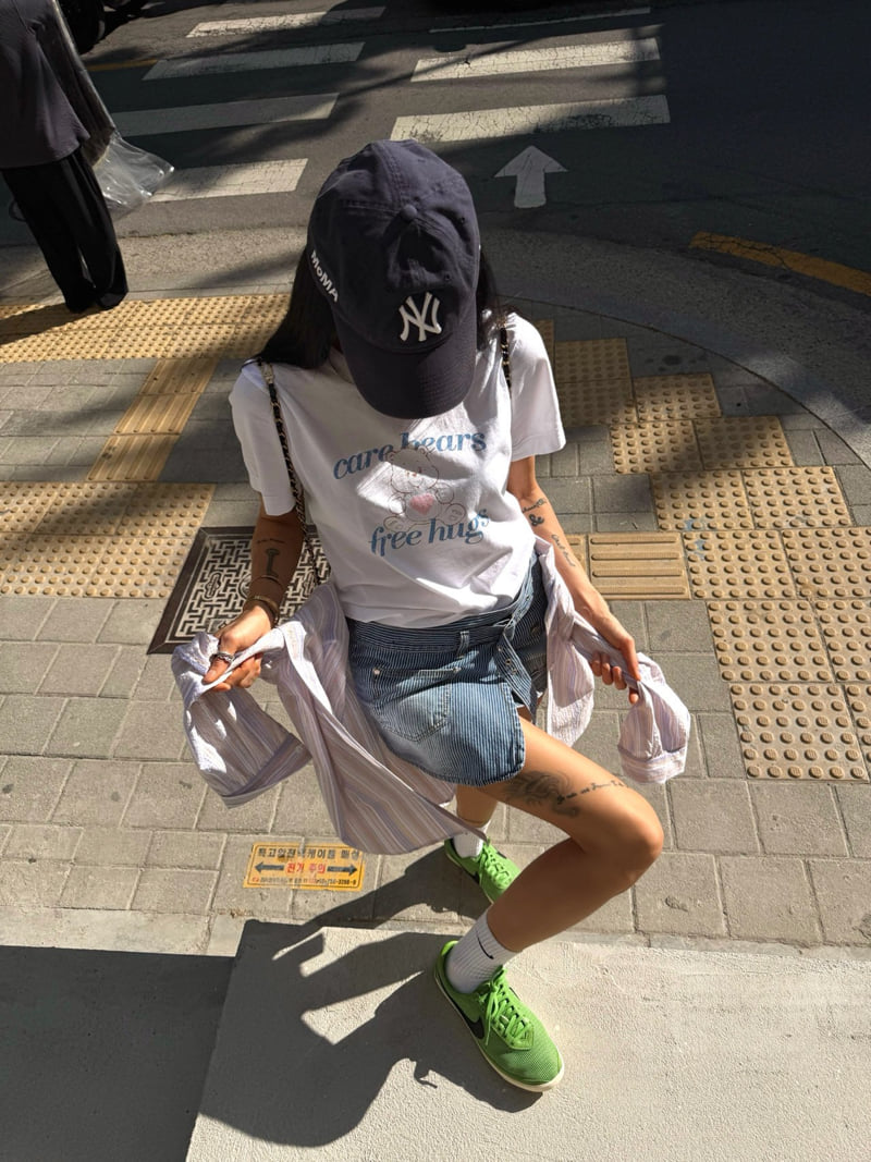 Abbeylee - Korean Women Fashion - #womensfashion - Teddy Vintage Tee - 2