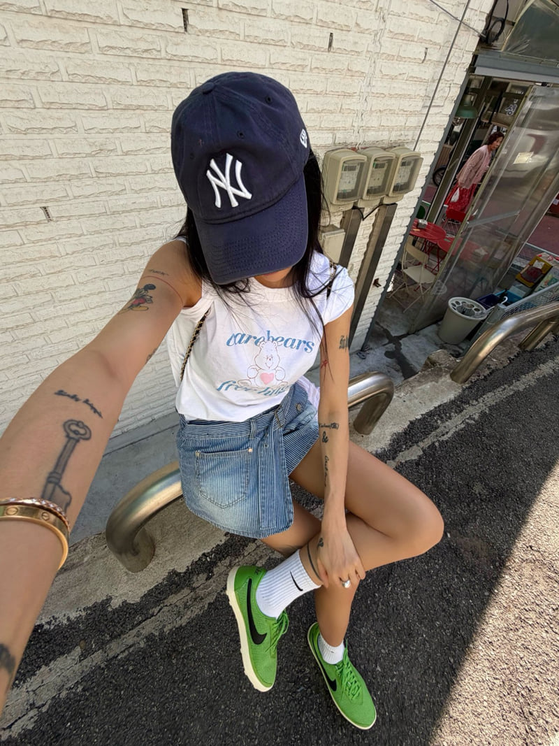 Abbeylee - Korean Women Fashion - #womensfashion - Teddy Vintage Tee - 6