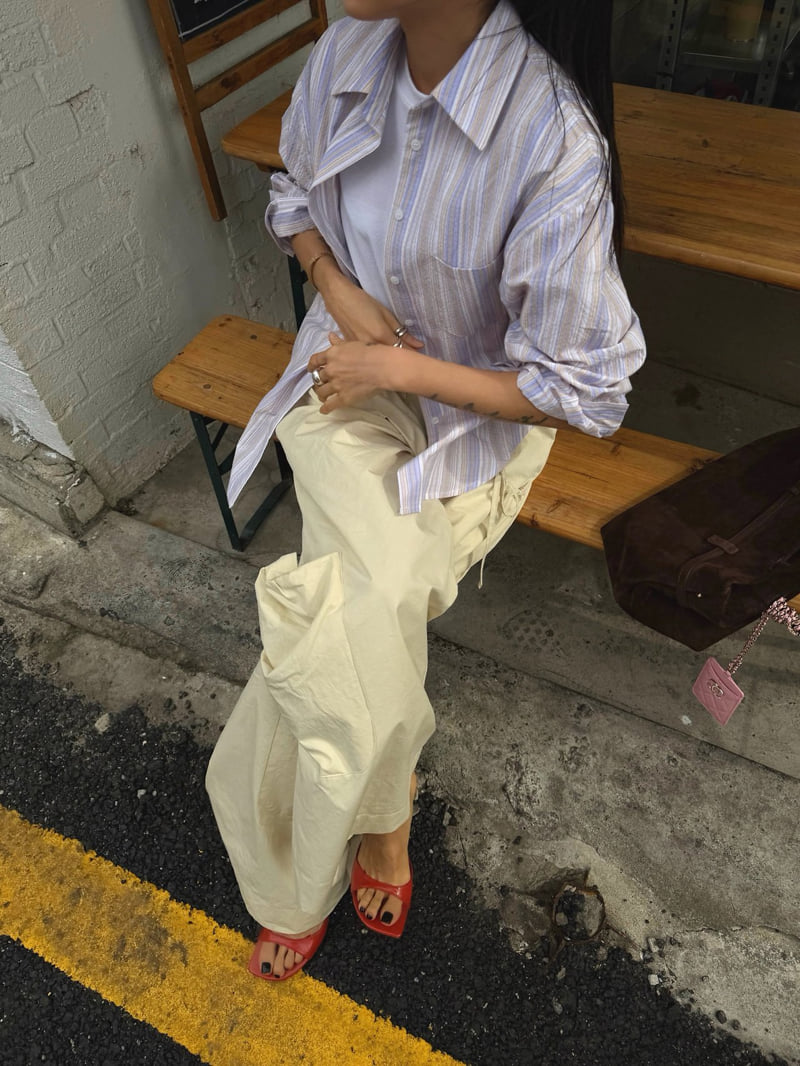 Abbeylee - Korean Women Fashion - #momslook - Candy Summer Shirt - 4