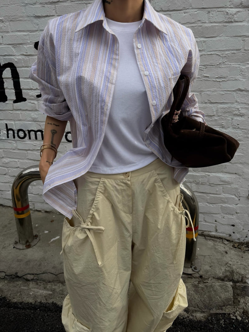Abbeylee - Korean Women Fashion - #womensfashion - Candy Summer Shirt - 6