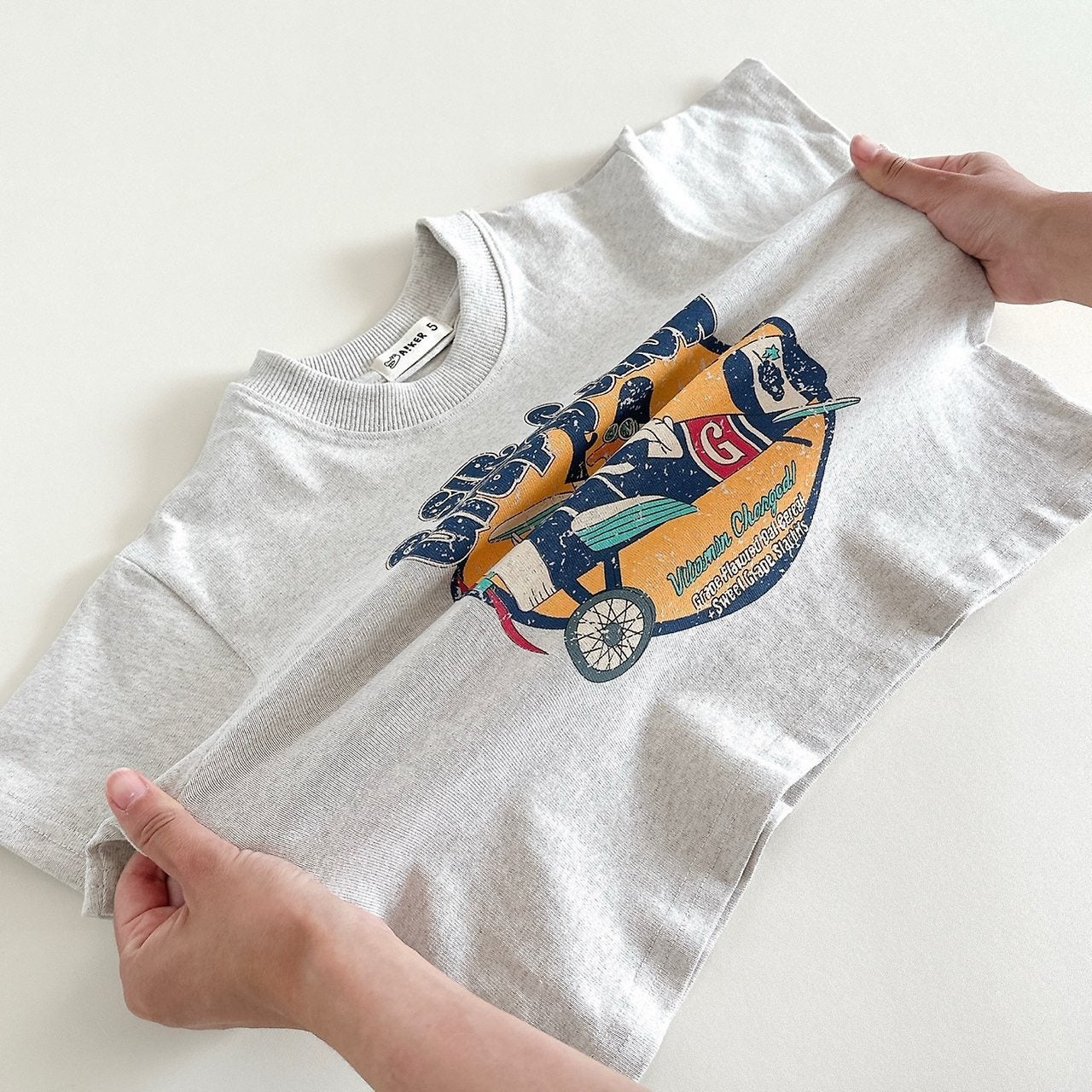 Aker - Korean Children Fashion - #Kfashion4kids - Grape Tee - 6