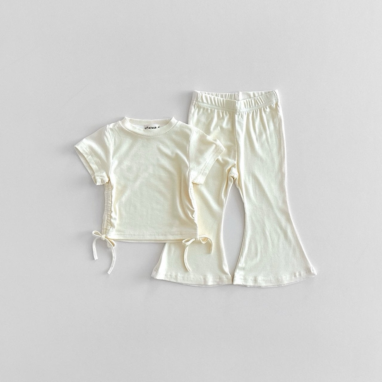 Aker - Korean Children Fashion - #childofig - Soft Shirring Set - 5