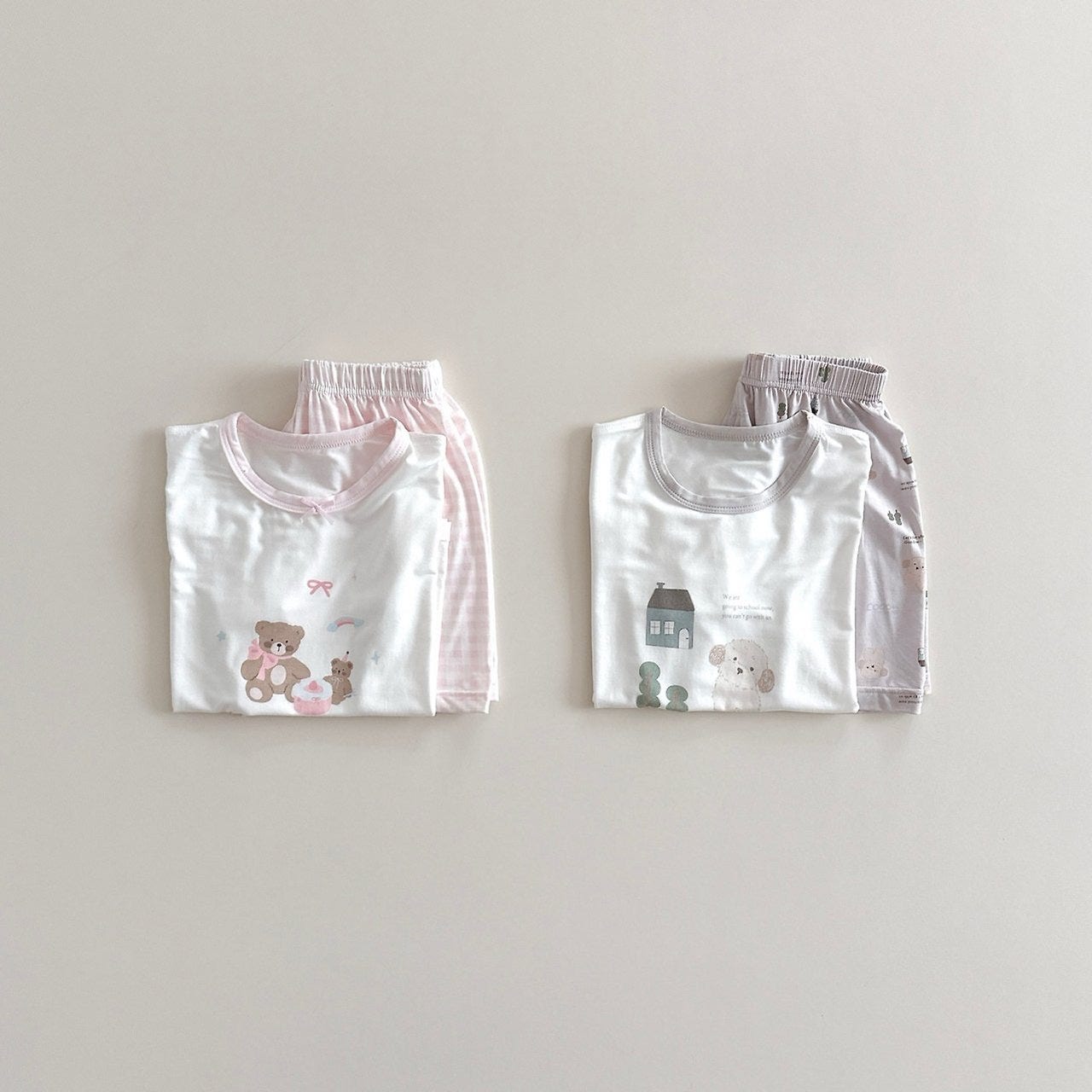 Aker - Korean Children Fashion - #prettylittlegirls - Coco Pajama Set - 4
