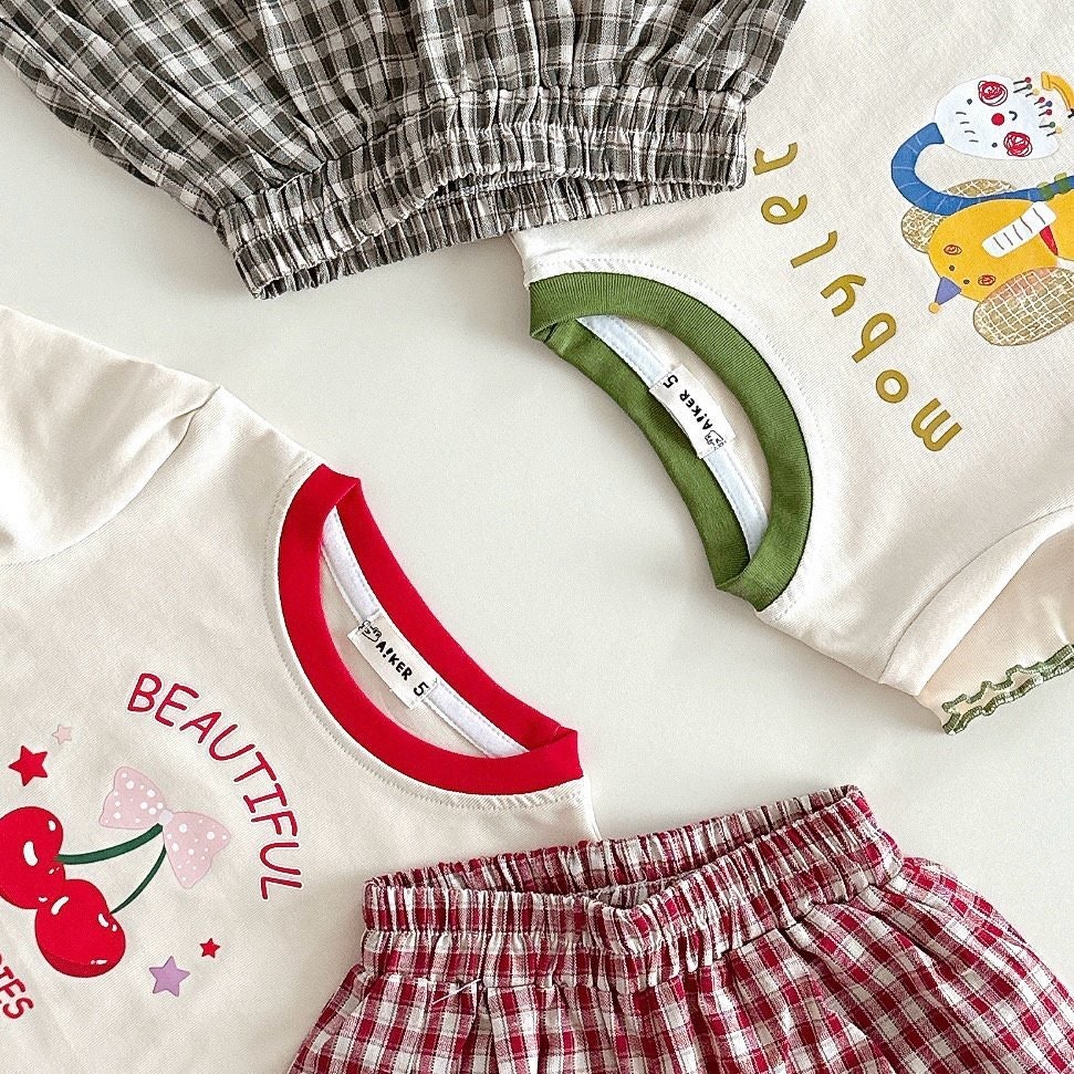 Aker - Korean Children Fashion - #childofig - Summer Set - 4
