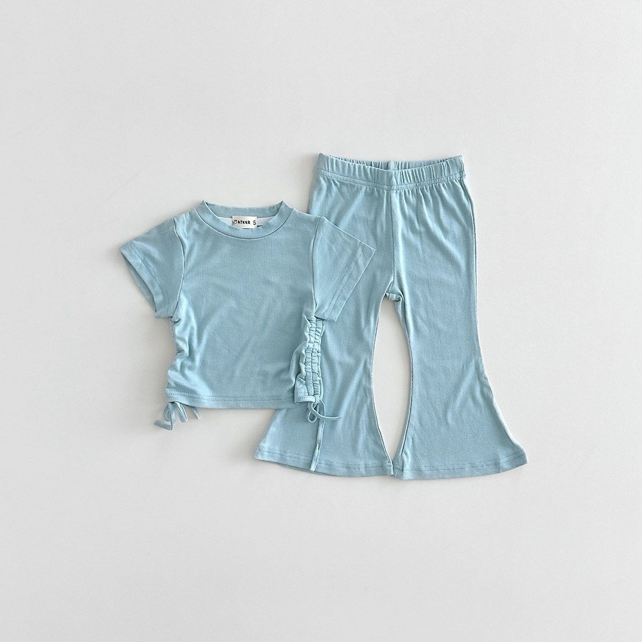 Aker - Korean Children Fashion - #childrensboutique - Soft Shirring Set - 7