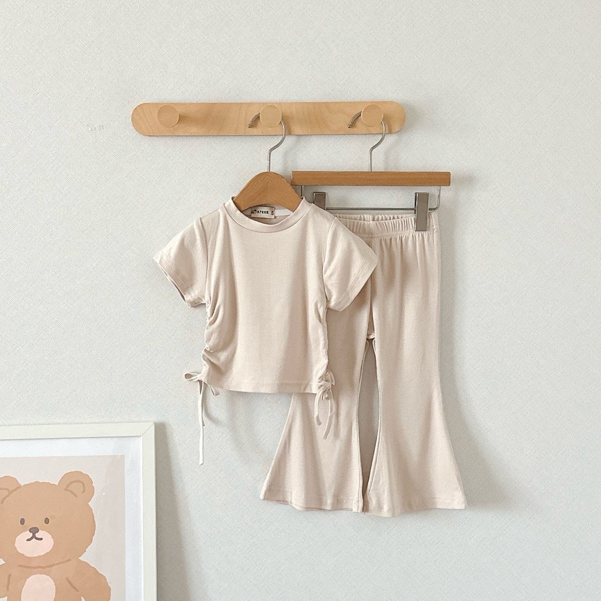 Aker - Korean Children Fashion - #designkidswear - Soft Shirring Set - 8